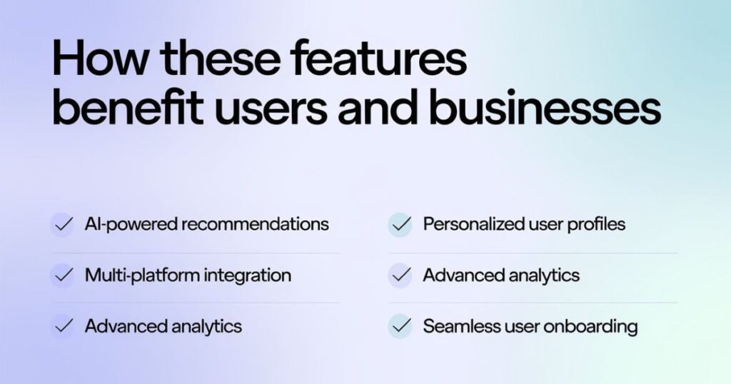 How These Features Benefit Users and Businesses